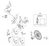 Shimano BR Brake - Bremse Spareparts BR-M486-R-2884 Rear Disc Brake