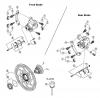 Shimano BR Brake - Bremse Spareparts BR-M495-2394A SHIMANO Disc Brake