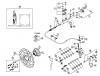 Shimano BR Brake - Bremse Spareparts BR-M555, BL-M556 SHIMANO DEORE Hinterrad-Scheibenbremse von 2003