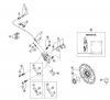 Shimano BR Brake - Bremse Spareparts BR-M575-R, 2885A Rear Disc Brake