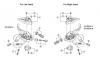 Shimano ST Rapidfire- Schaltbremshebel Spareparts ST-EF51-2A-3030