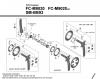 Shimano FC Front Chainwheel - Kurbelsatz, Vorderes Kettenblatt Spareparts FC-M9020-3776A XTR Kurbelgarnitur