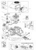 Global Garden Products GGP X1 2011 Spareparts GGP Engine WM12-12,5 414CC