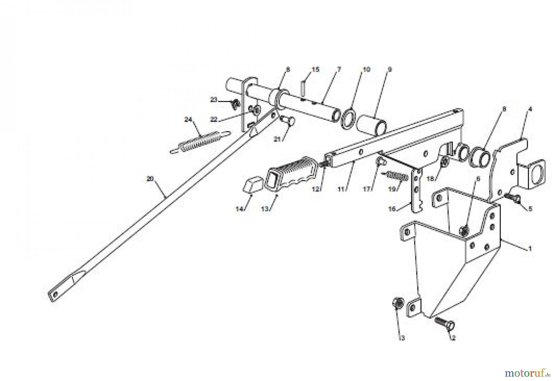  Global Garden Products GGP Aufsitzmäher Sammler Cellecting Pro 2017 TH4S 102 Hydro Cutting Plate Lifting