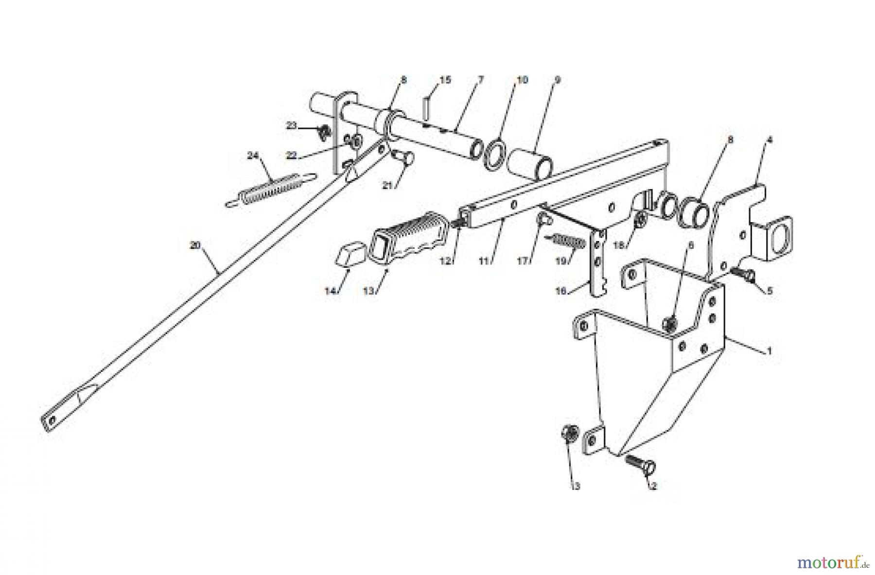  Global Garden Products GGP Aufsitzmäher Sammler Cellecting Pro 2017 TH4X 102 Hydro Cutting Plate Lifting