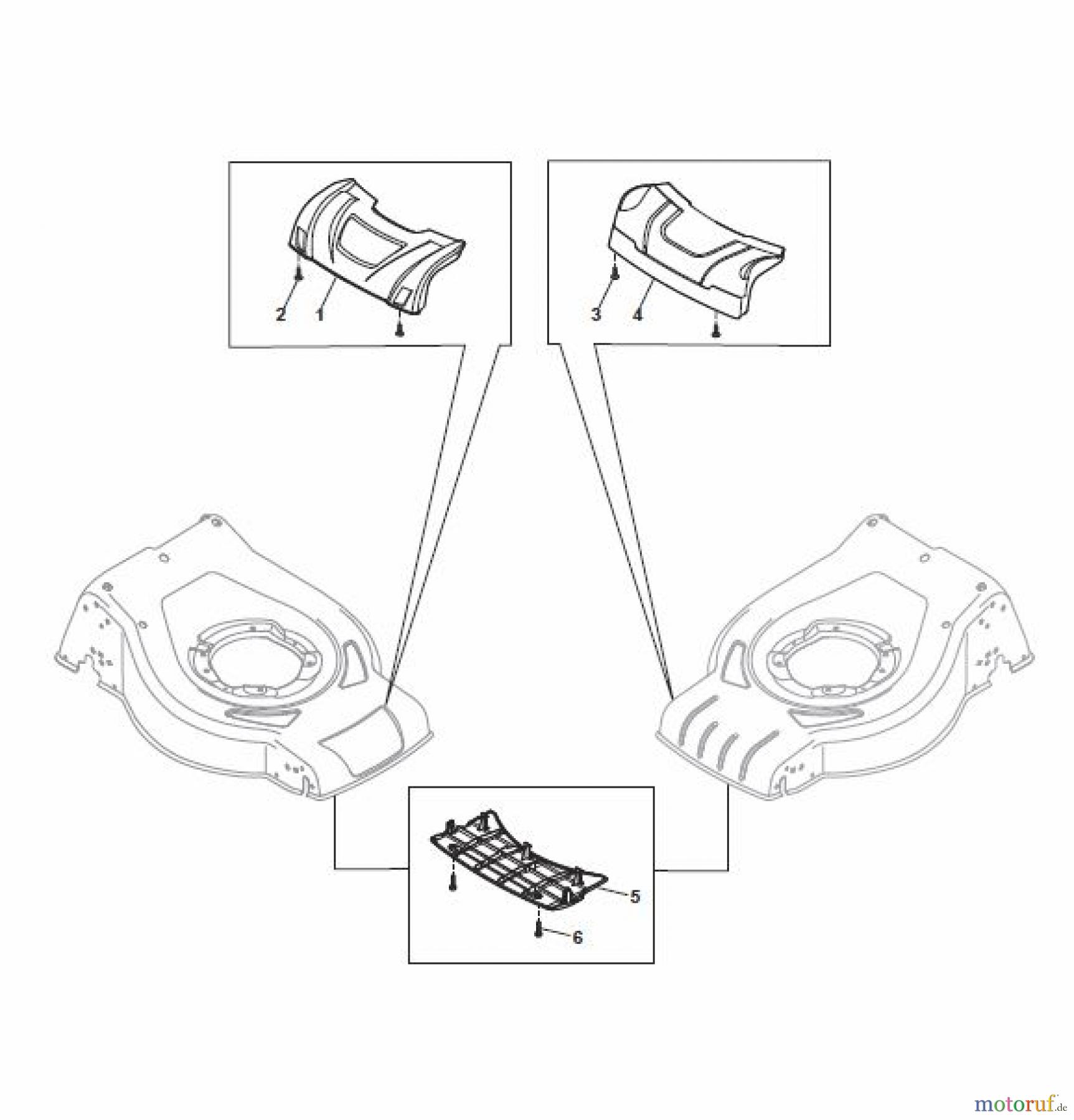  Global Garden Products GGP Rasenmäher Akku 2017 Mit Antrieb CRL-CSL 480 S Li 80 - CRL-CSL 480 SQ Li 80 Masks