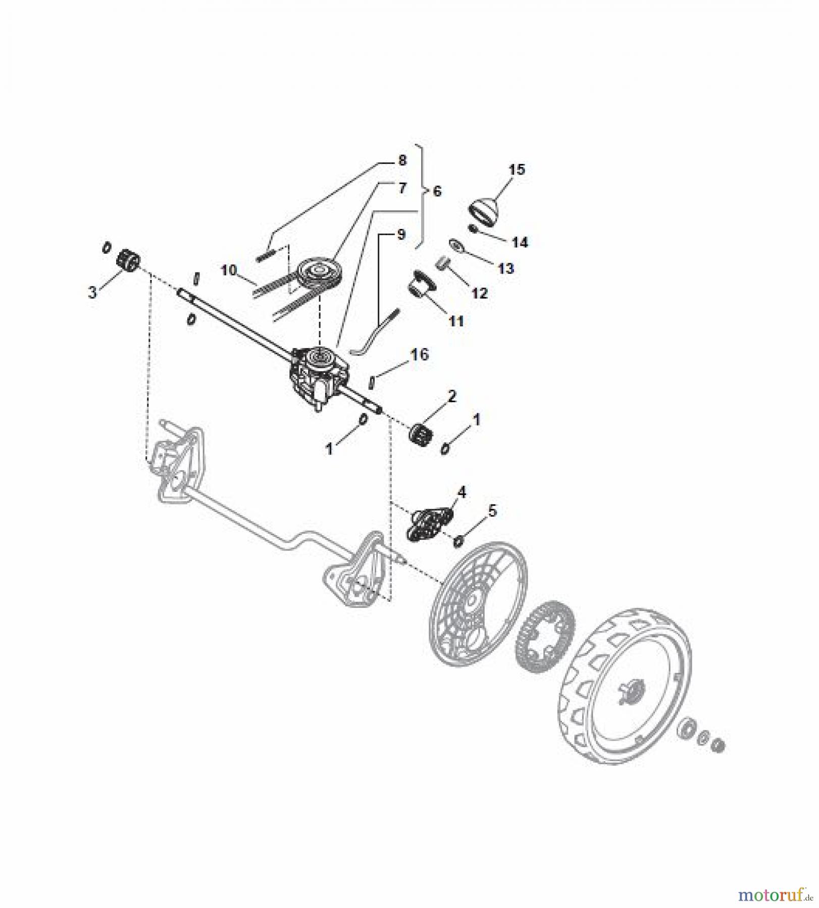  Global Garden Products GGP Rasenmäher Baujahr 2017 Akku 2017 Mit Antrieb CRL-CSL 480 WS Li 80 - CRL-CSL 480 WSQ Li 80 Transmission