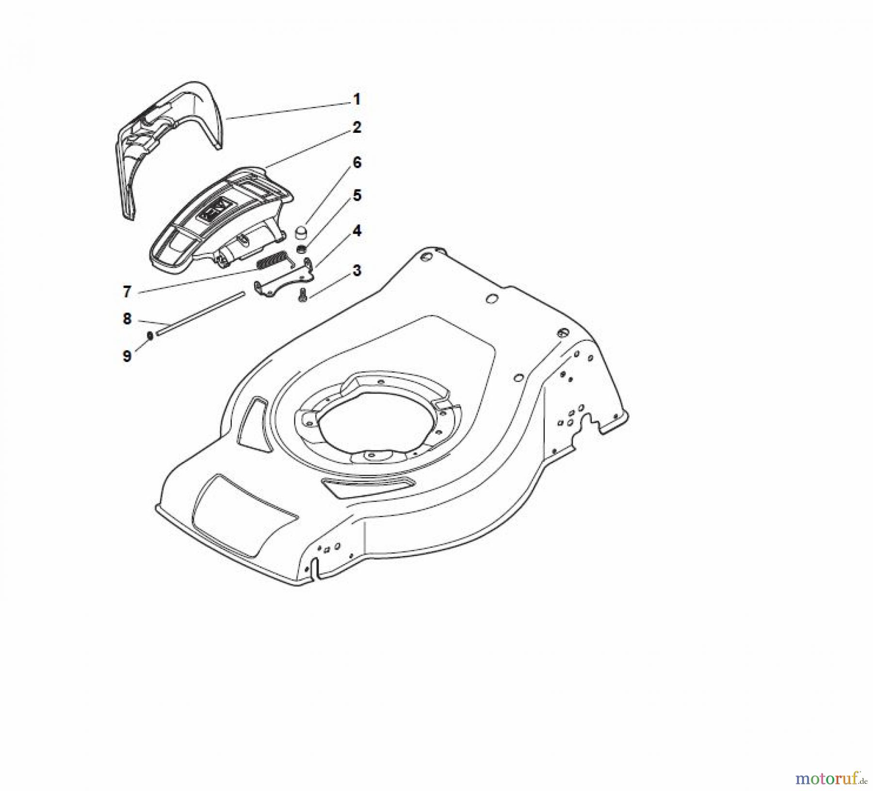  Global Garden Products GGP Rasenmäher Akku 2017 Ohne Antrieb CR-CS 480 W Li 80 - CR-CS 480 WQ Li 80 Protection, Belt