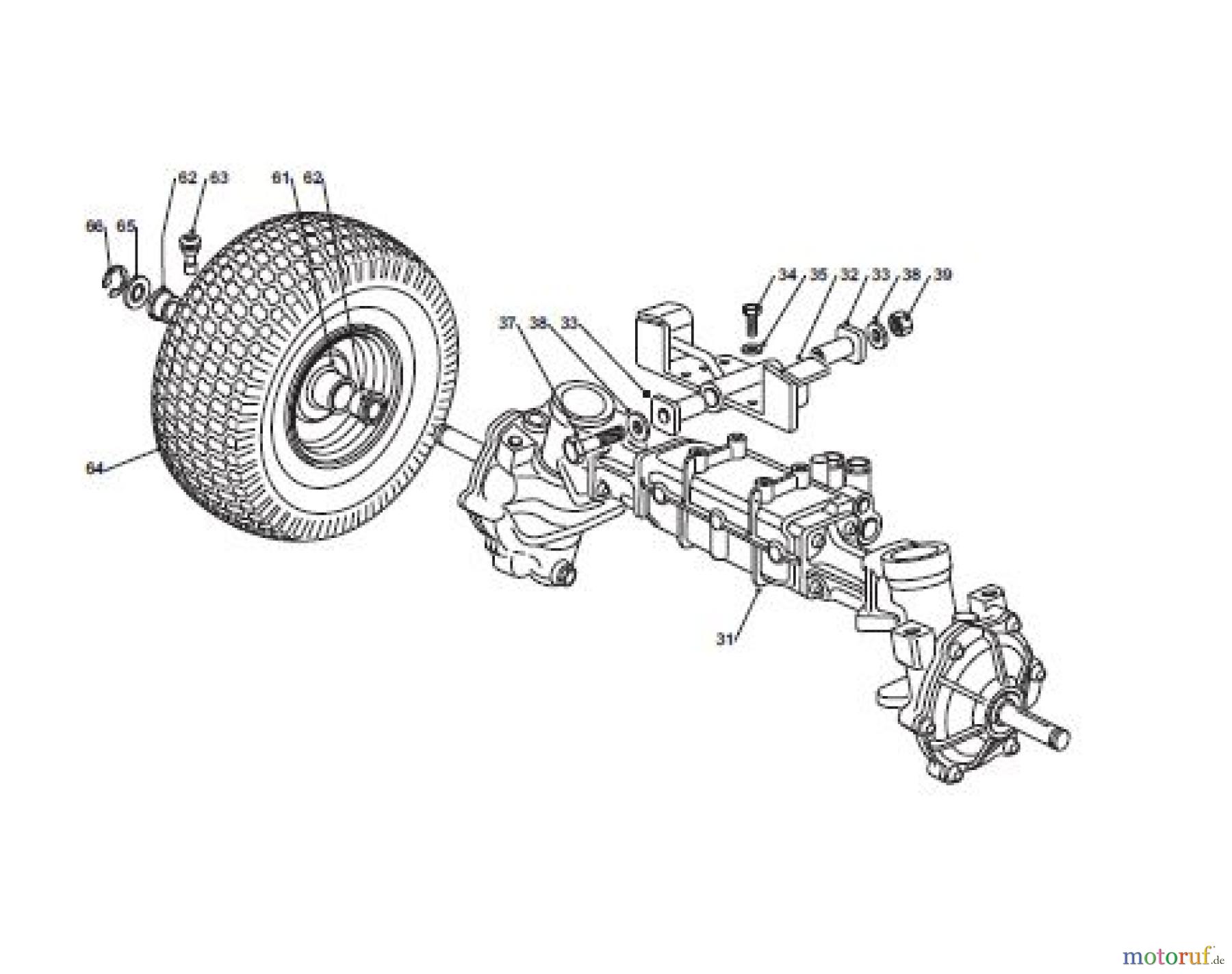  Global Garden Products GGP Aufsitzmäher Sammler Cellecting Pro 2017 TH4Y 102 Hydro Steering - 4WD