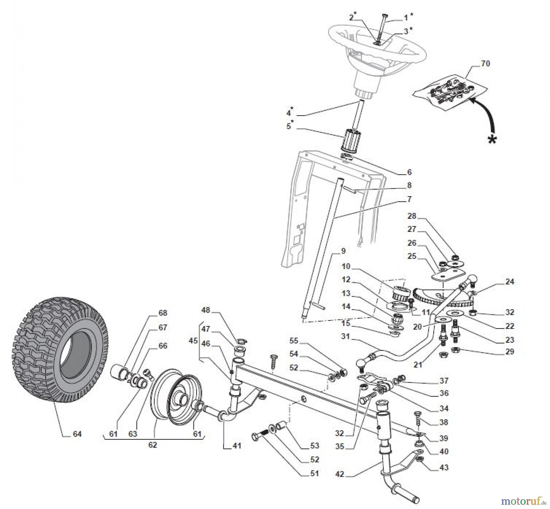  Global Garden Products GGP Aufsitzmäher Sammler Collecting 84cm 2017 MP 84 Hydro Steering for B&S Engine with Oil Filter