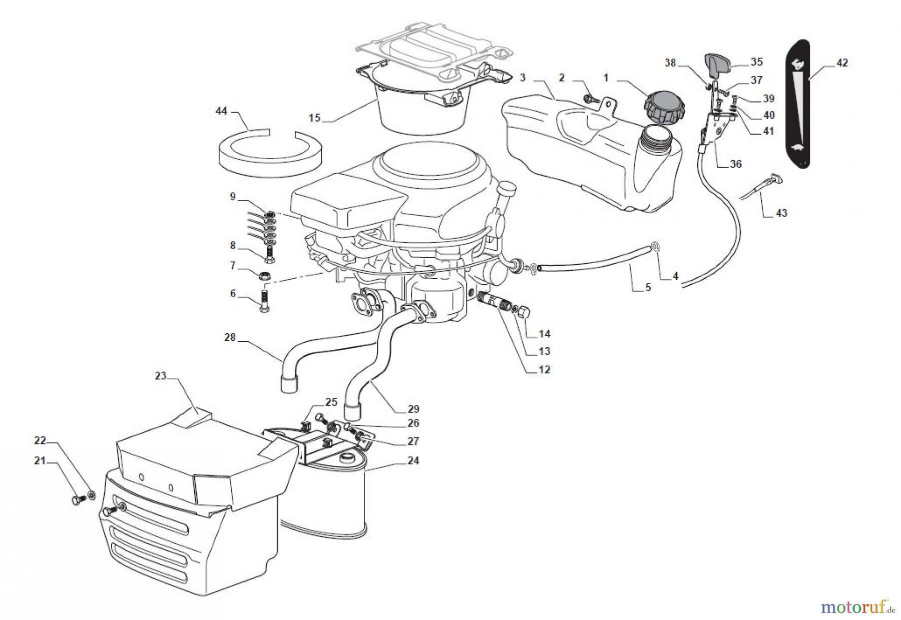  Global Garden Products GGP Aufsitzmäher Sammler Collecting 84cm 2017 MP 84 Engine - Honda GCV 530