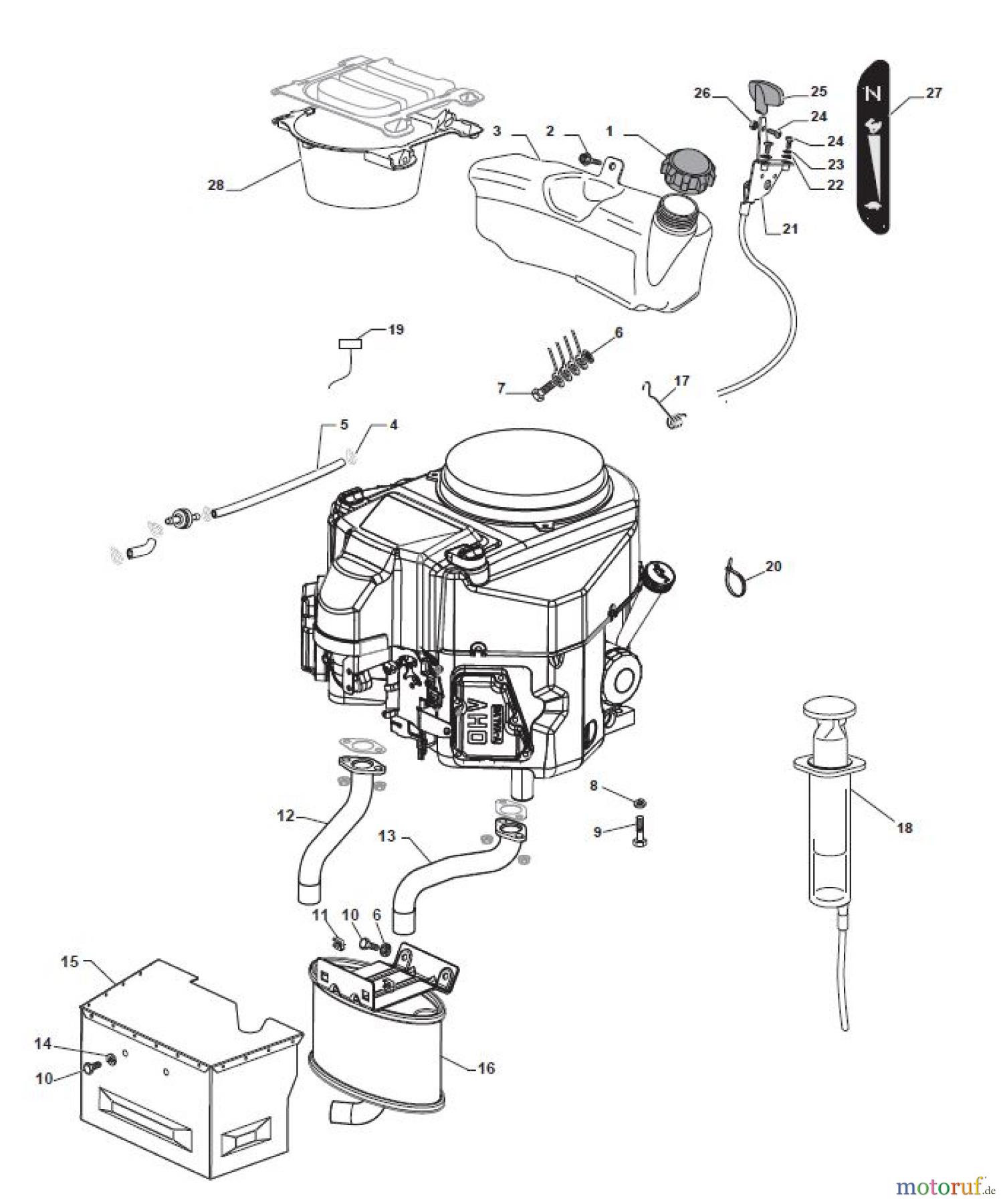  Global Garden Products GGP Aufsitzmäher Sammler Collecting 84cm 2017 MPS 84 Hydro Engine - Kawasaki