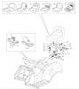 Global Garden Products GGP Sammler Collecting 92cm 2017 NJTP 92 Hydro Spareparts Seat & Steering Wheel