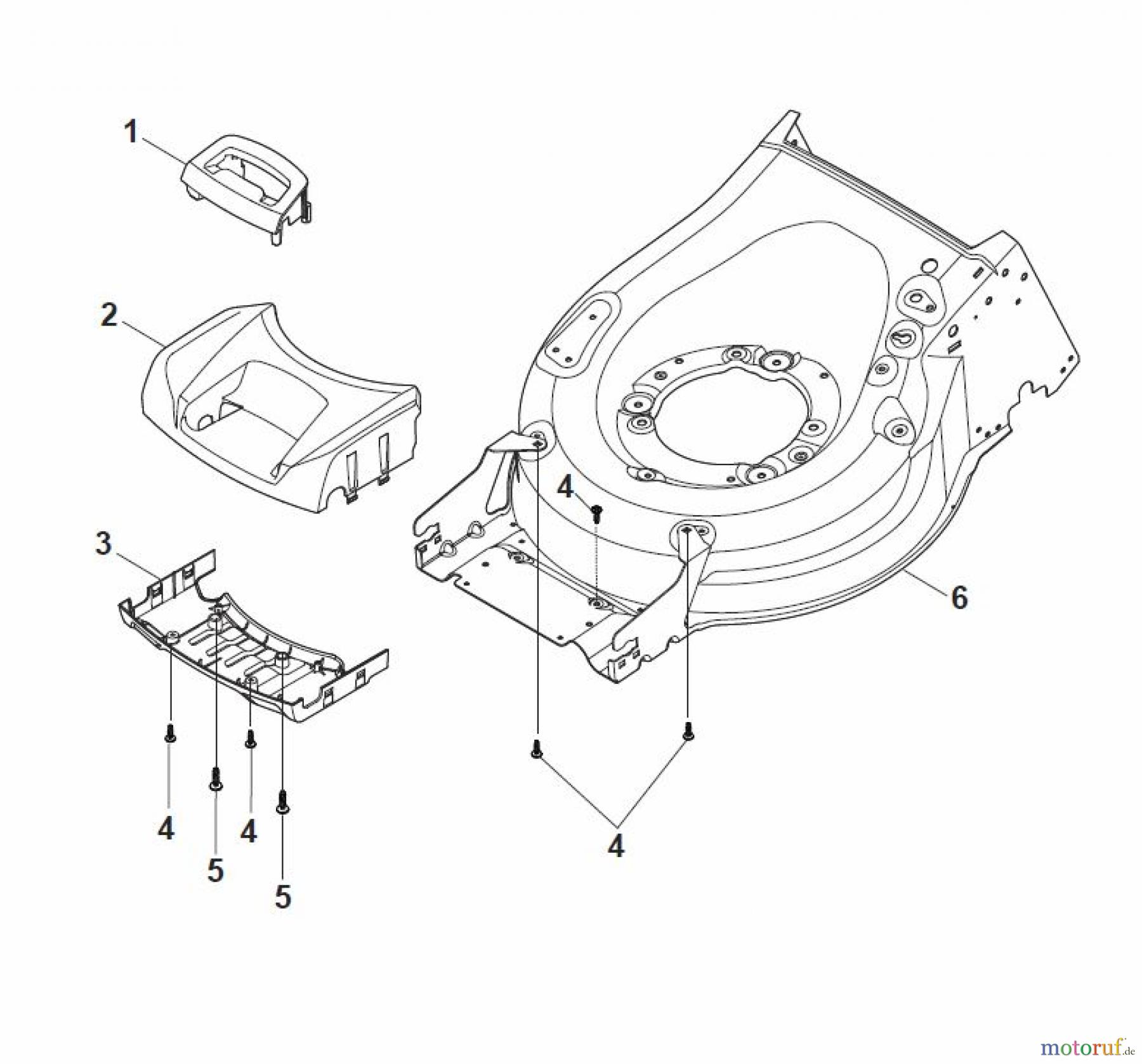  Global Garden Products GGP Rasenmäher Benzin Mit Antrieb 2017 MP1 504 SV Mask