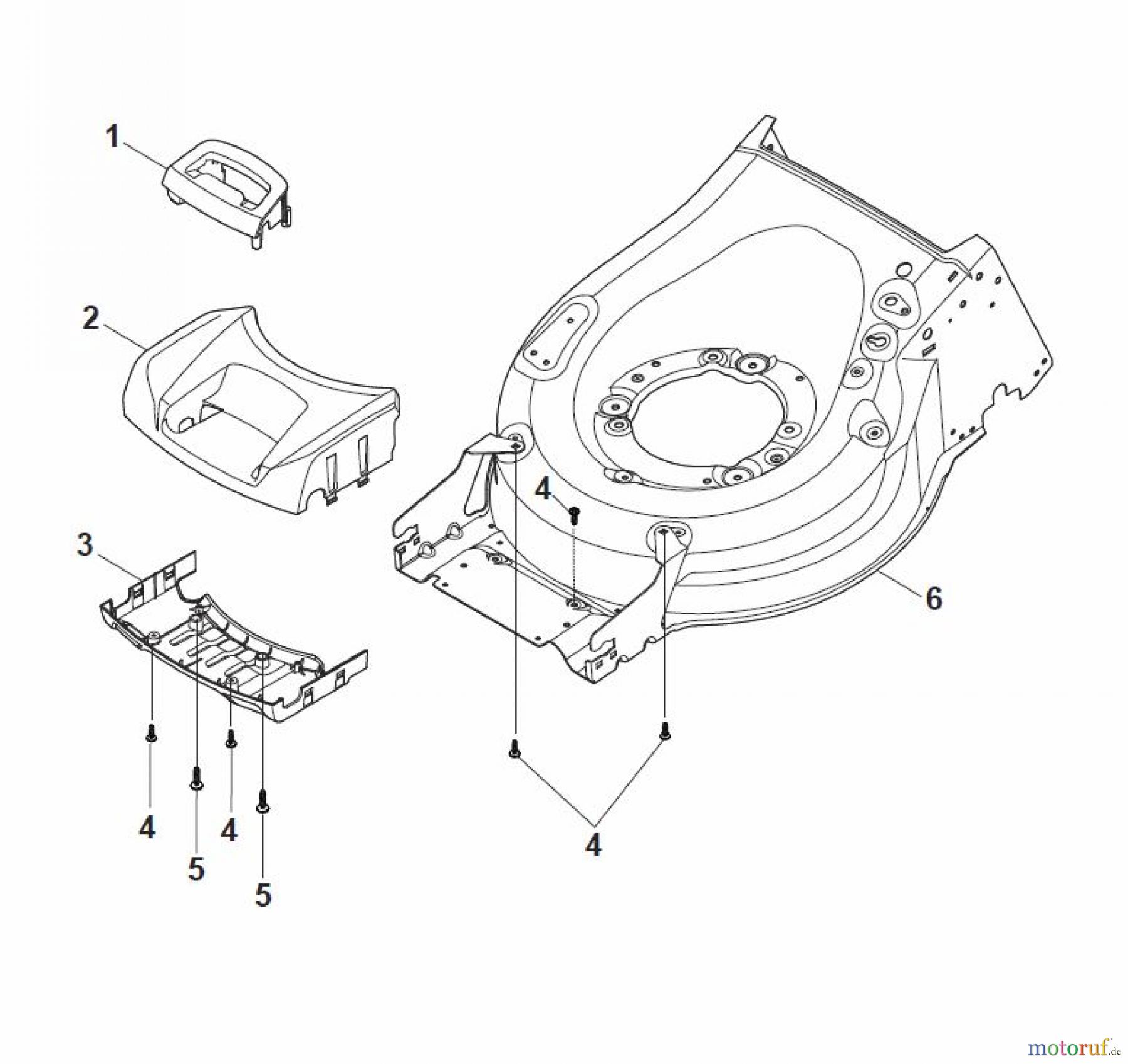  Global Garden Products GGP Rasenmäher Benzin Mit Antrieb 2017 MP1 504 WSV Mask