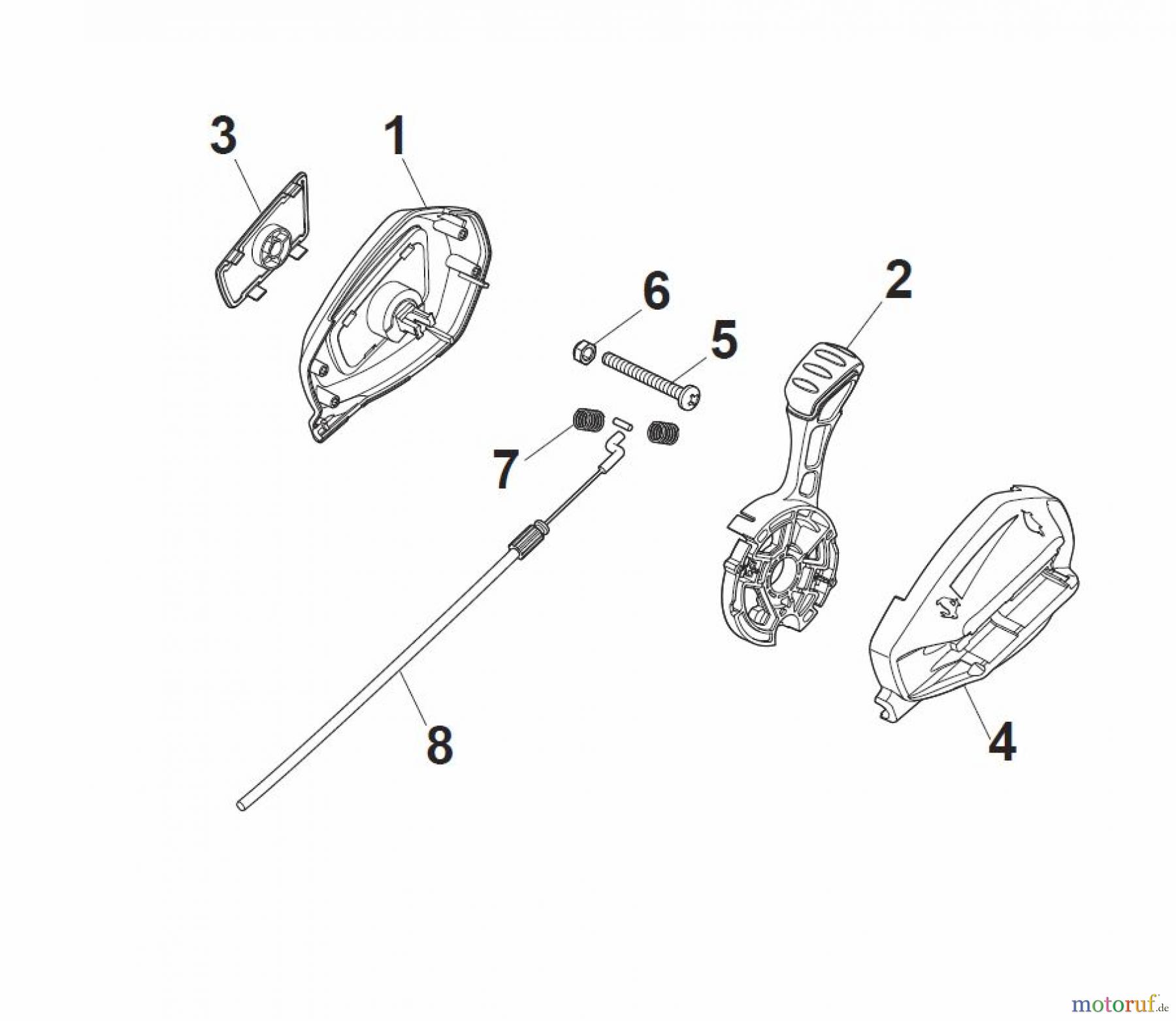  Global Garden Products GGP Rasenmäher Benzin Mit Antrieb 2017 MP1 504 WSV Controls