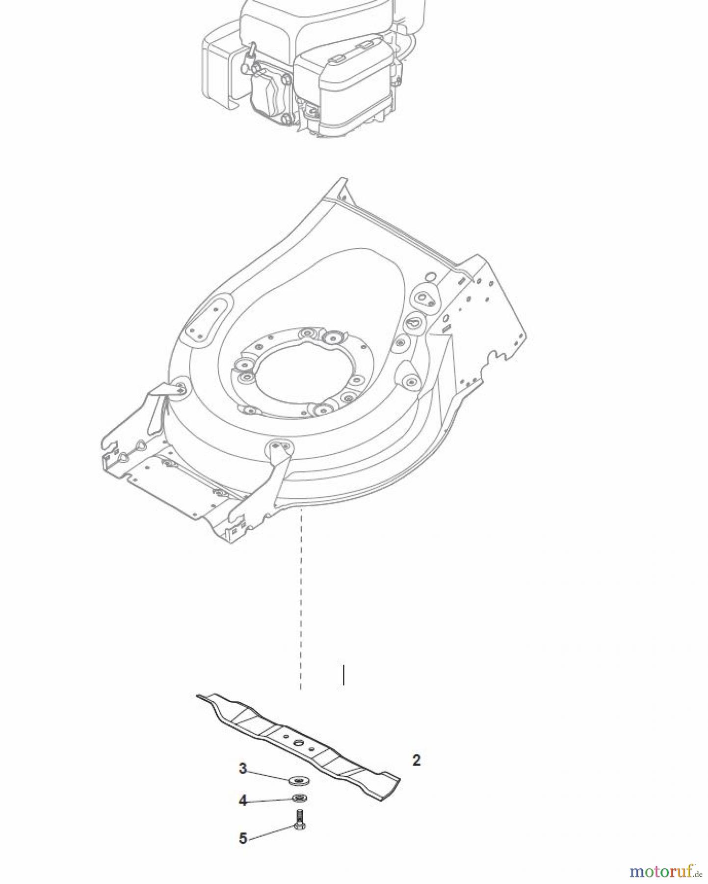  Global Garden Products GGP Rasenmäher Benzin Mit Antrieb 2017 MP1 504 WSV Blade