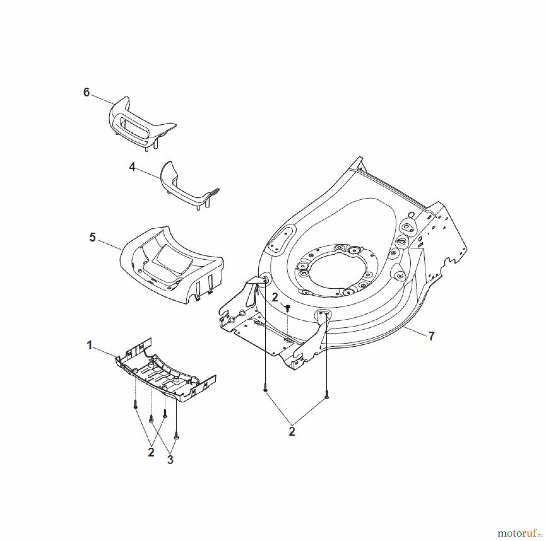  Global Garden Products GGP Rasenmäher Benzin Mit Antrieb 2017 MP1 554 WSV Mask