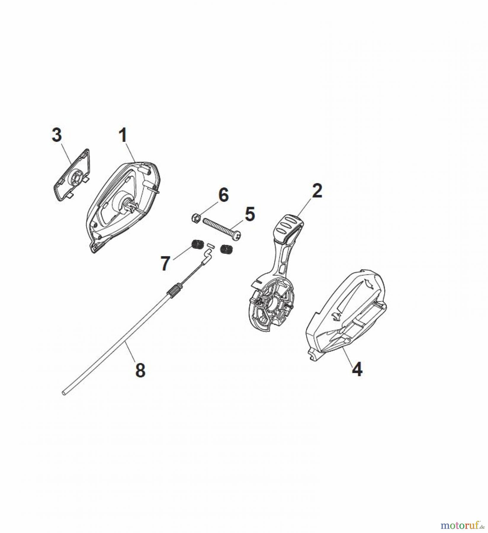  Global Garden Products GGP Rasenmäher Benzin Mit Antrieb 2017 MP1 554 WSV Controls