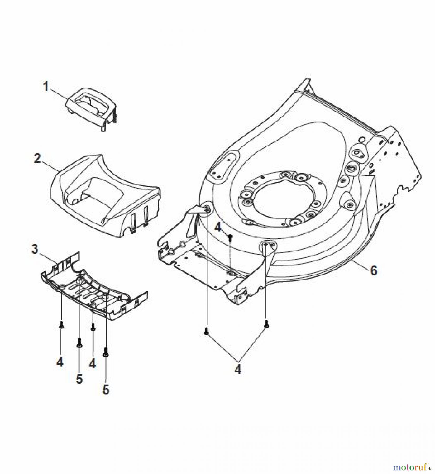  Global Garden Products GGP Rasenmäher Benzin Mit Antrieb 2017 MP2 504 SE-R (Roller) Mask