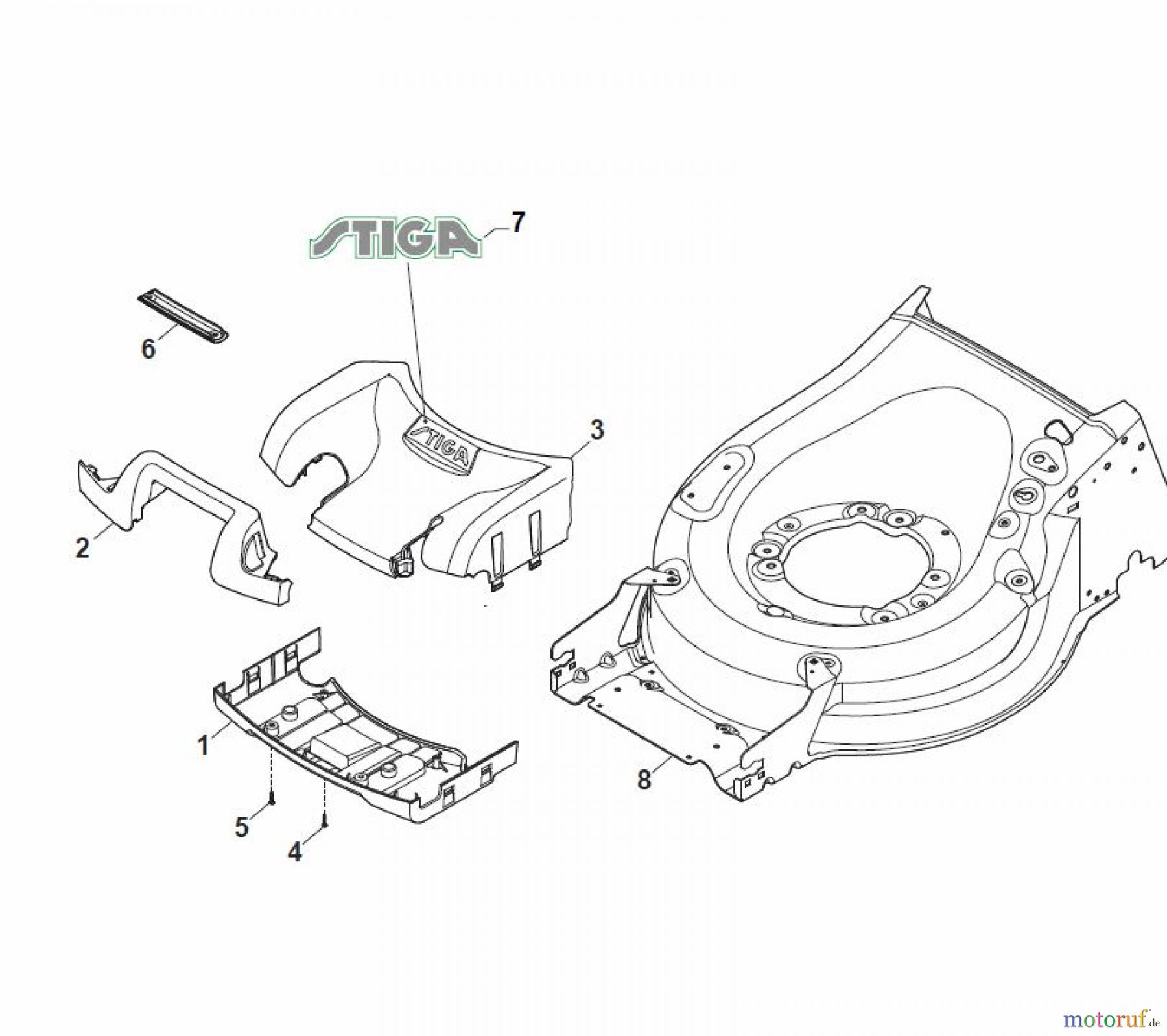  Global Garden Products GGP Rasenmäher Benzin Mit Antrieb 2017 MP2 504 SQE Mask