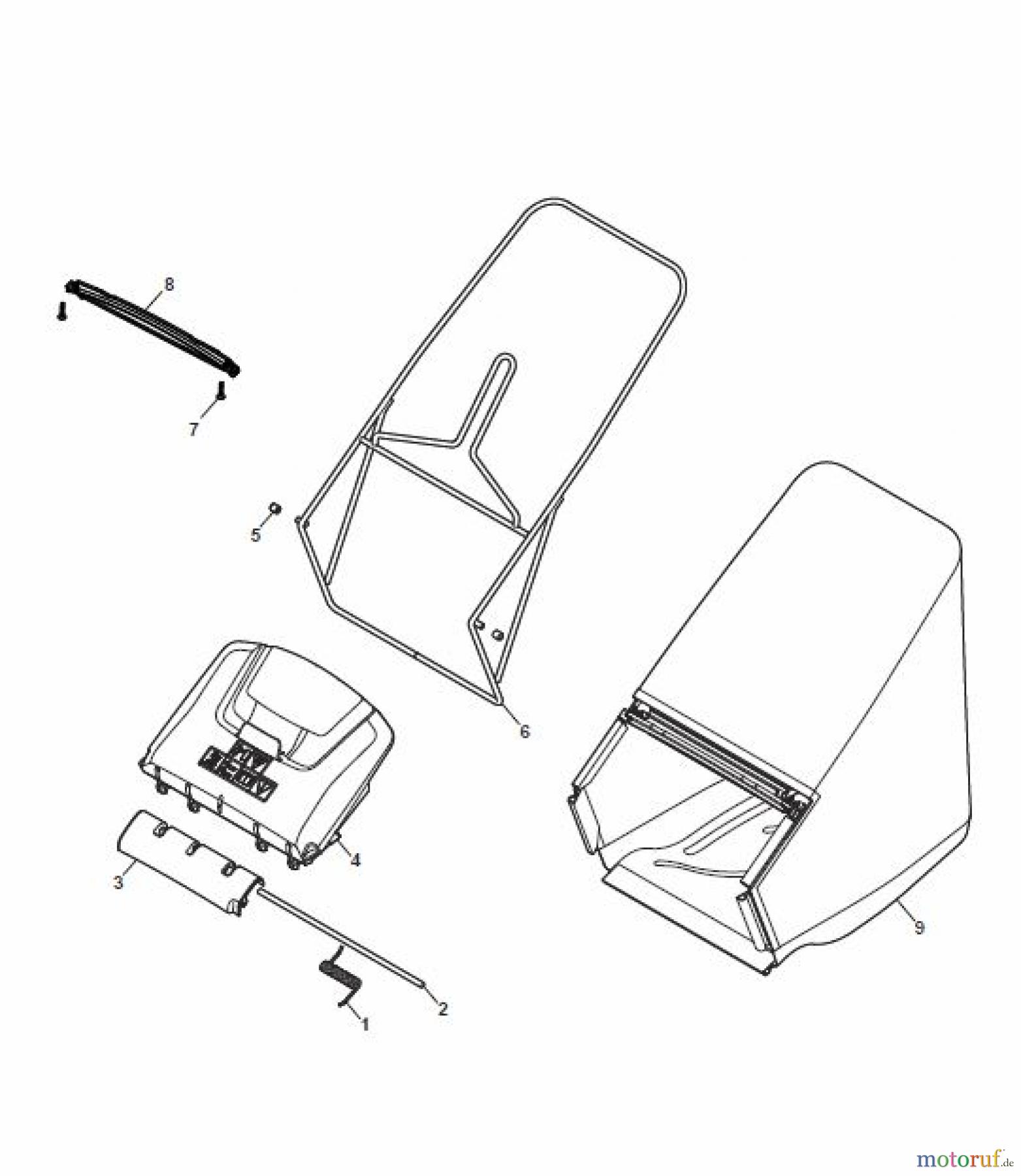  Global Garden Products GGP Rasenmäher Benzin Mit Antrieb 2017 MP2 504 SV-R (Roller) Grass-Catcher