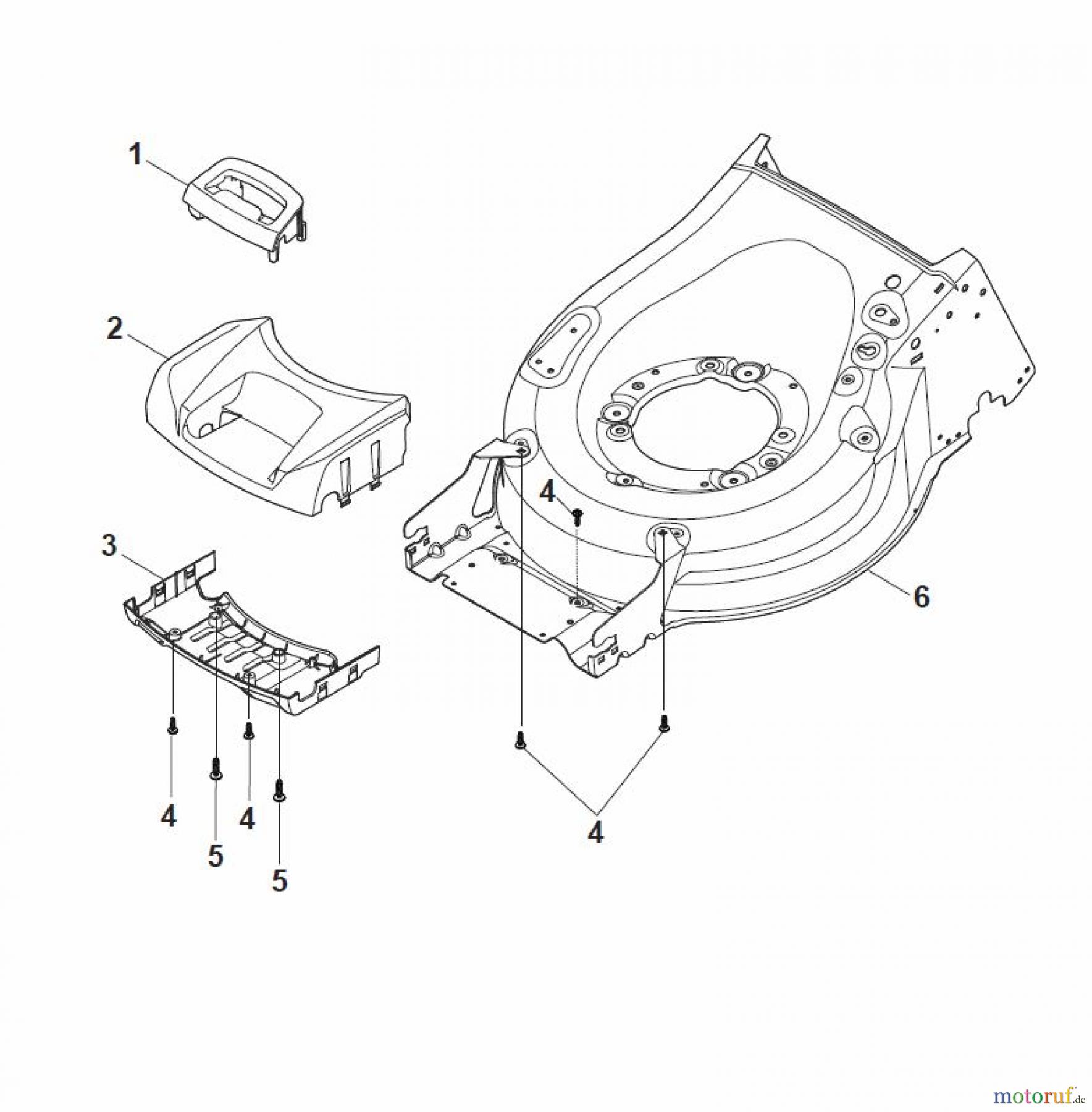  Global Garden Products GGP Rasenmäher Benzin Mit Antrieb 2017 MP2 554 SV-R (Roller) Mask