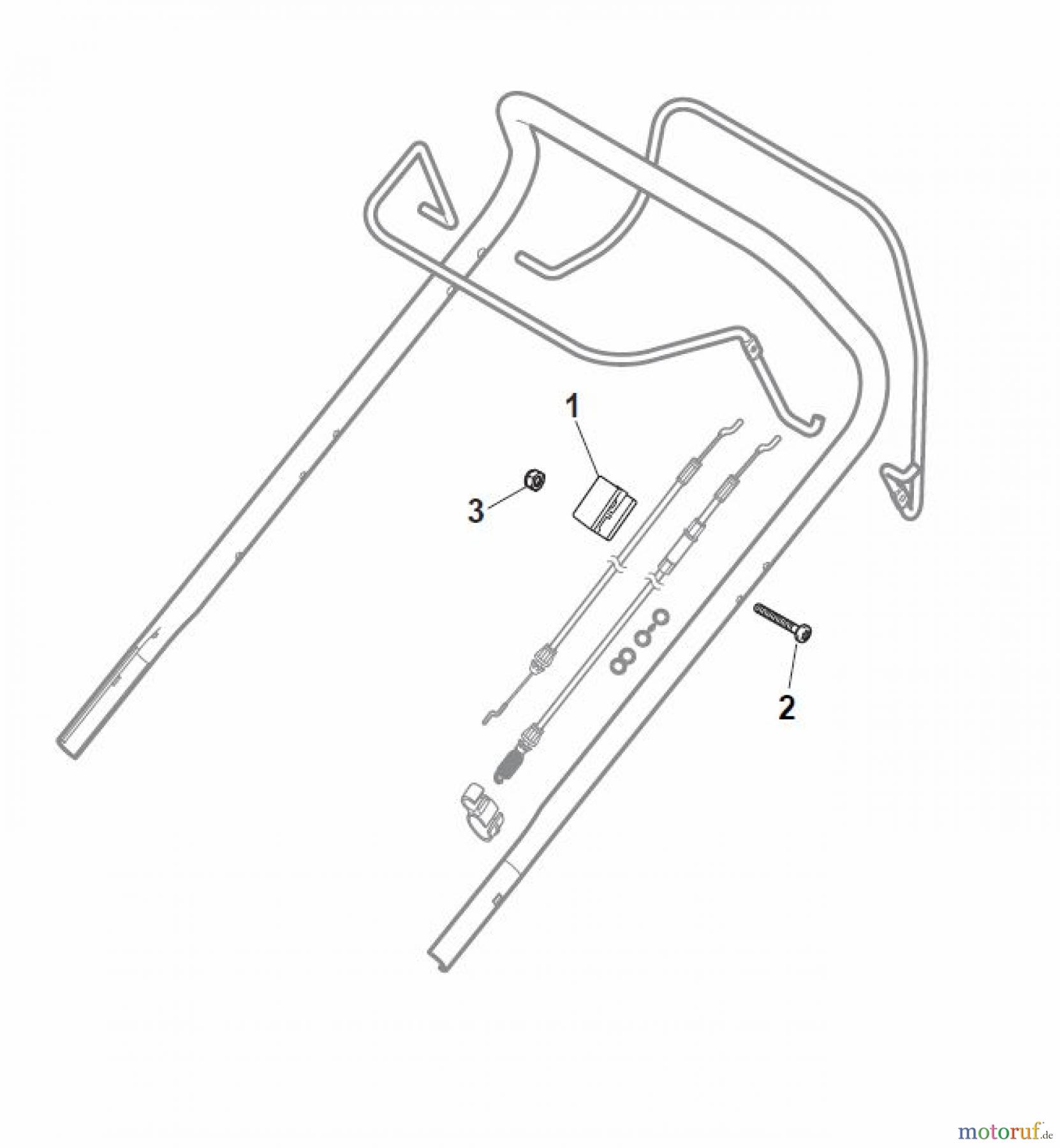  Global Garden Products GGP Rasenmäher Baujahr 2017 Benzin Mit Antrieb 2017 NT 484 W TR - 484 W TRQ Controls Fixed RPM