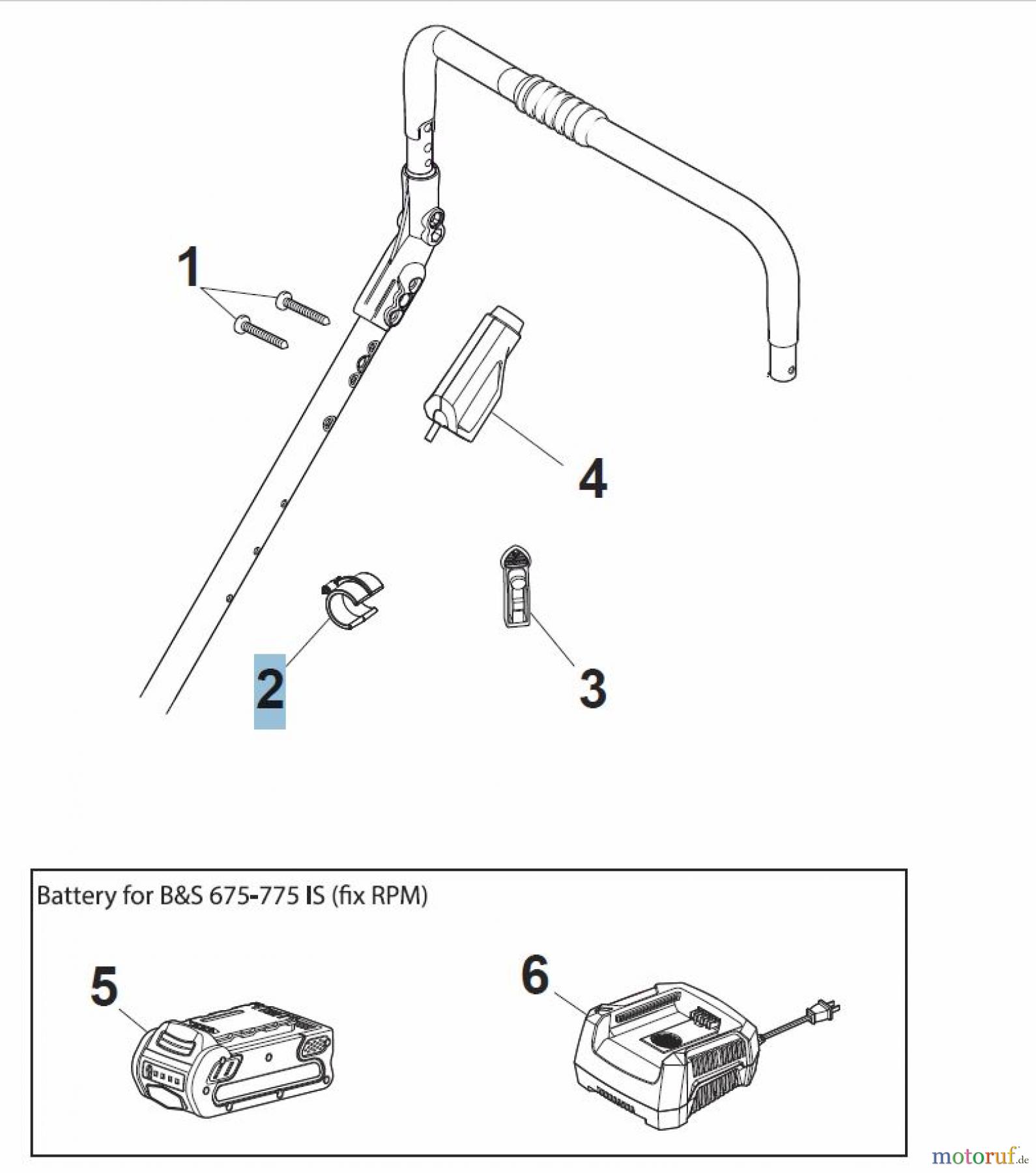  Global Garden Products GGP Rasenmäher Benzin Mit Antrieb 2017 NT 534 TR/E 4S - TRQ/E 4S Electric Start Controls