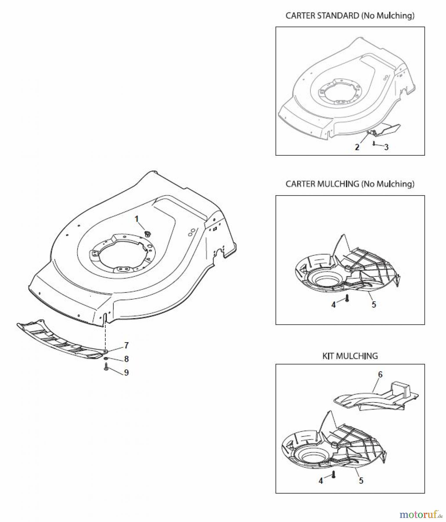  Global Garden Products GGP Rasenmäher Baujahr 2017 Benzin Mit Antrieb 2017 NT 534 W TR 4S - W TRQ 4S Protection, Belt