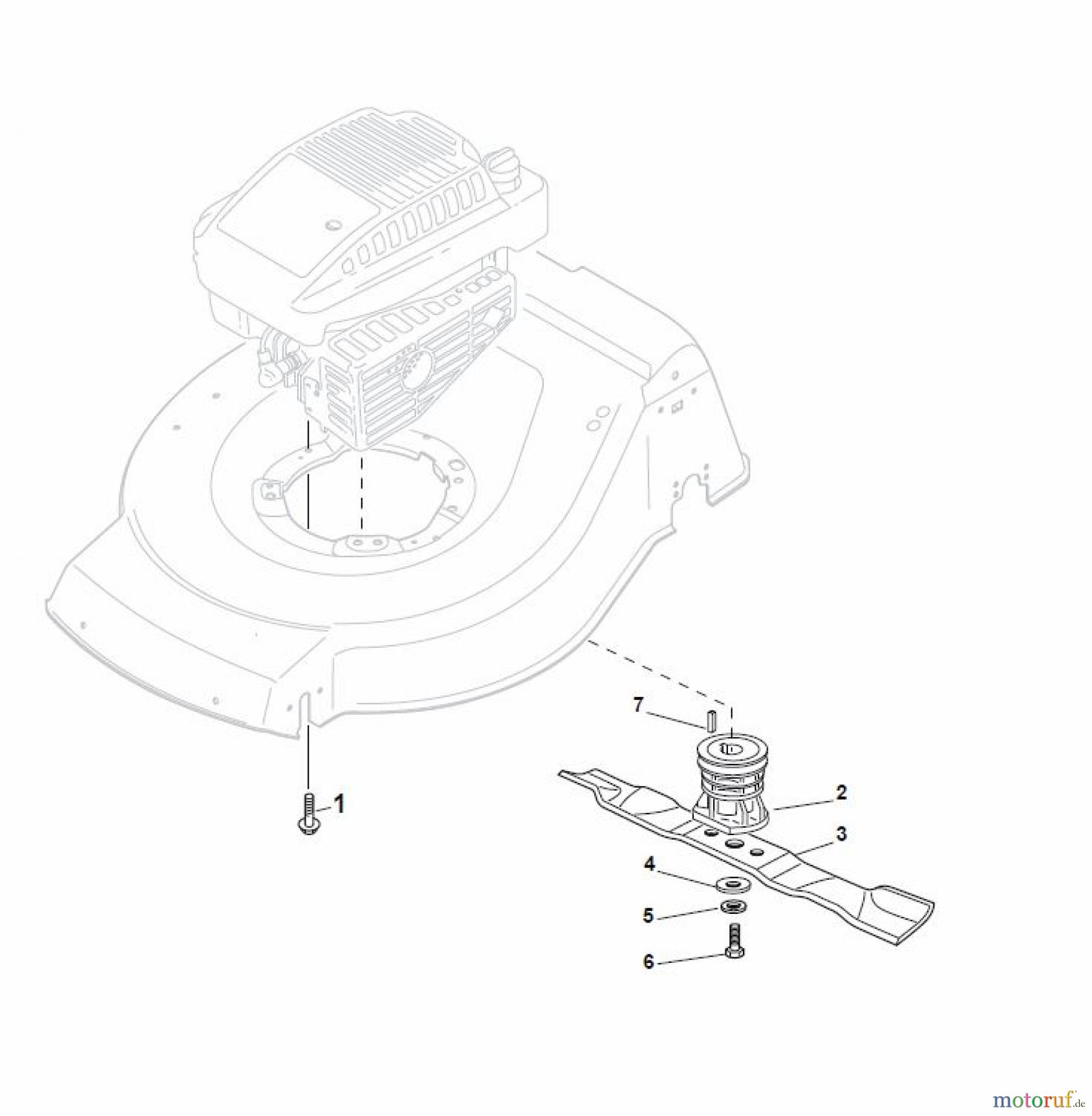  Global Garden Products GGP Rasenmäher Benzin Mit Antrieb 2017 NTL 484 TR/E-R (Roller) Blade