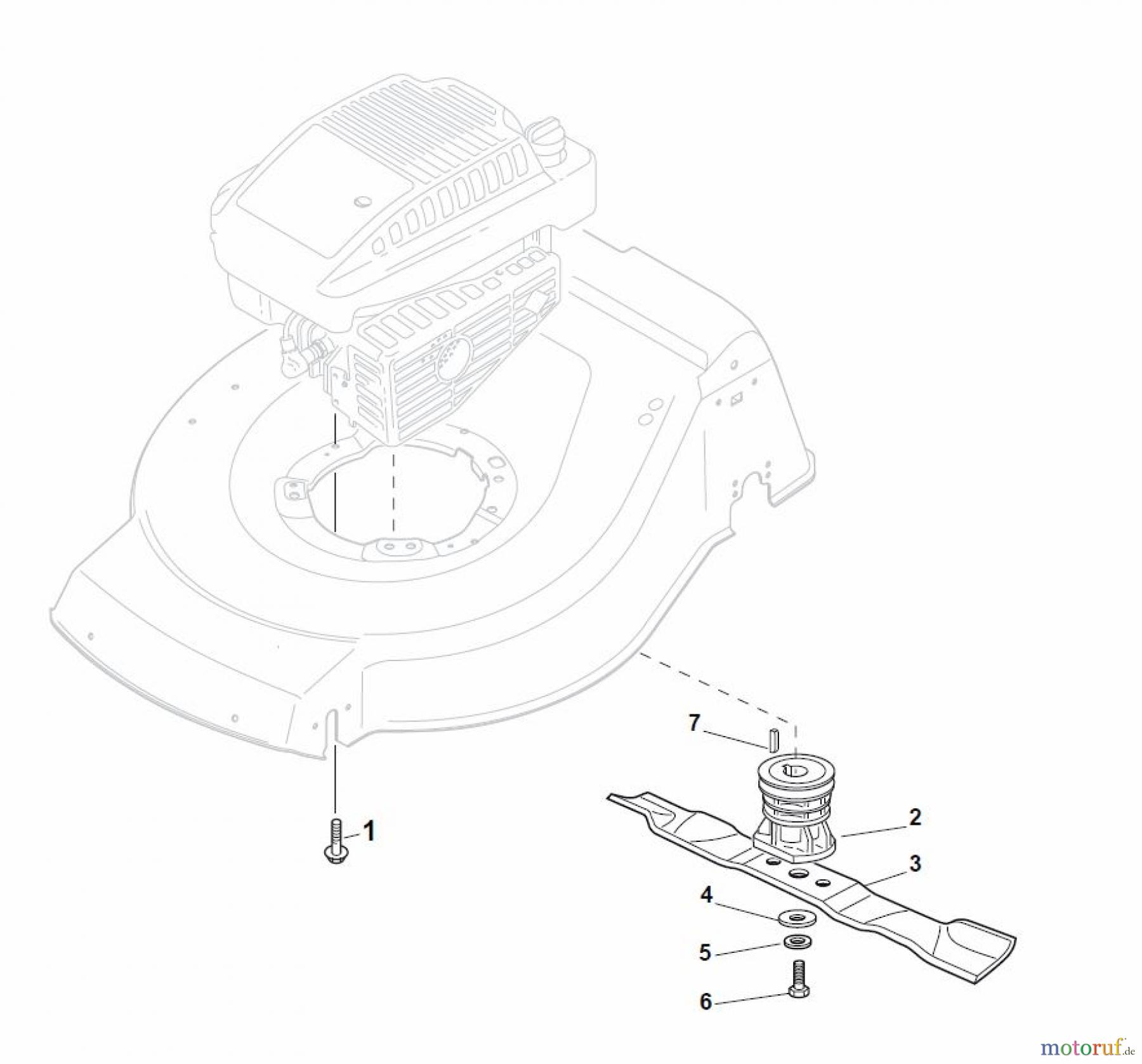  Global Garden Products GGP Rasenmäher Baujahr 2017 Benzin Mit Antrieb 2017 NTL 484 TR-R (Roller) Blade