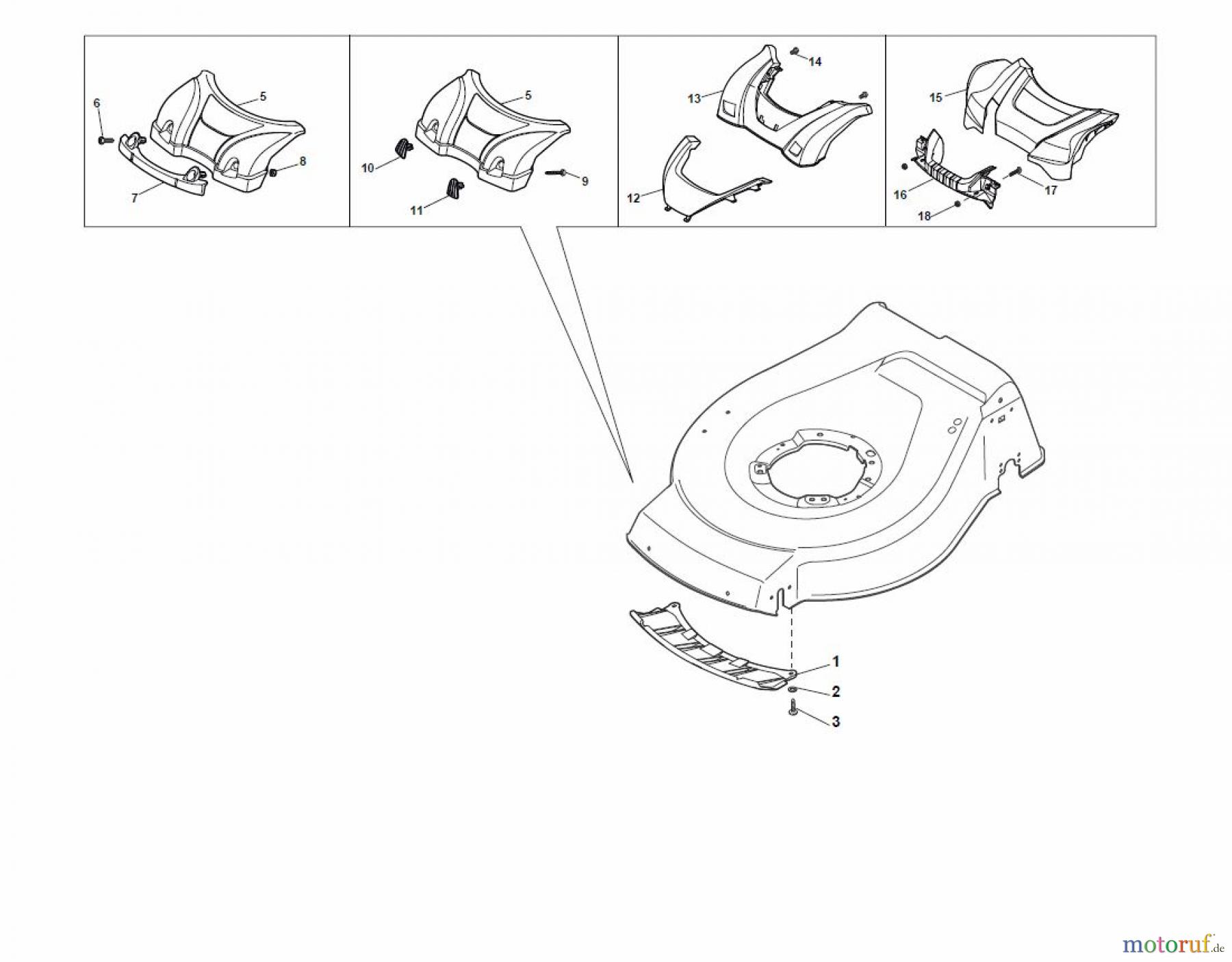  Global Garden Products GGP Rasenmäher Baujahr 2017 Benzin Mit Antrieb 2017 NTL 484 W TR/E 4S - W TRQ/E 4S Mask