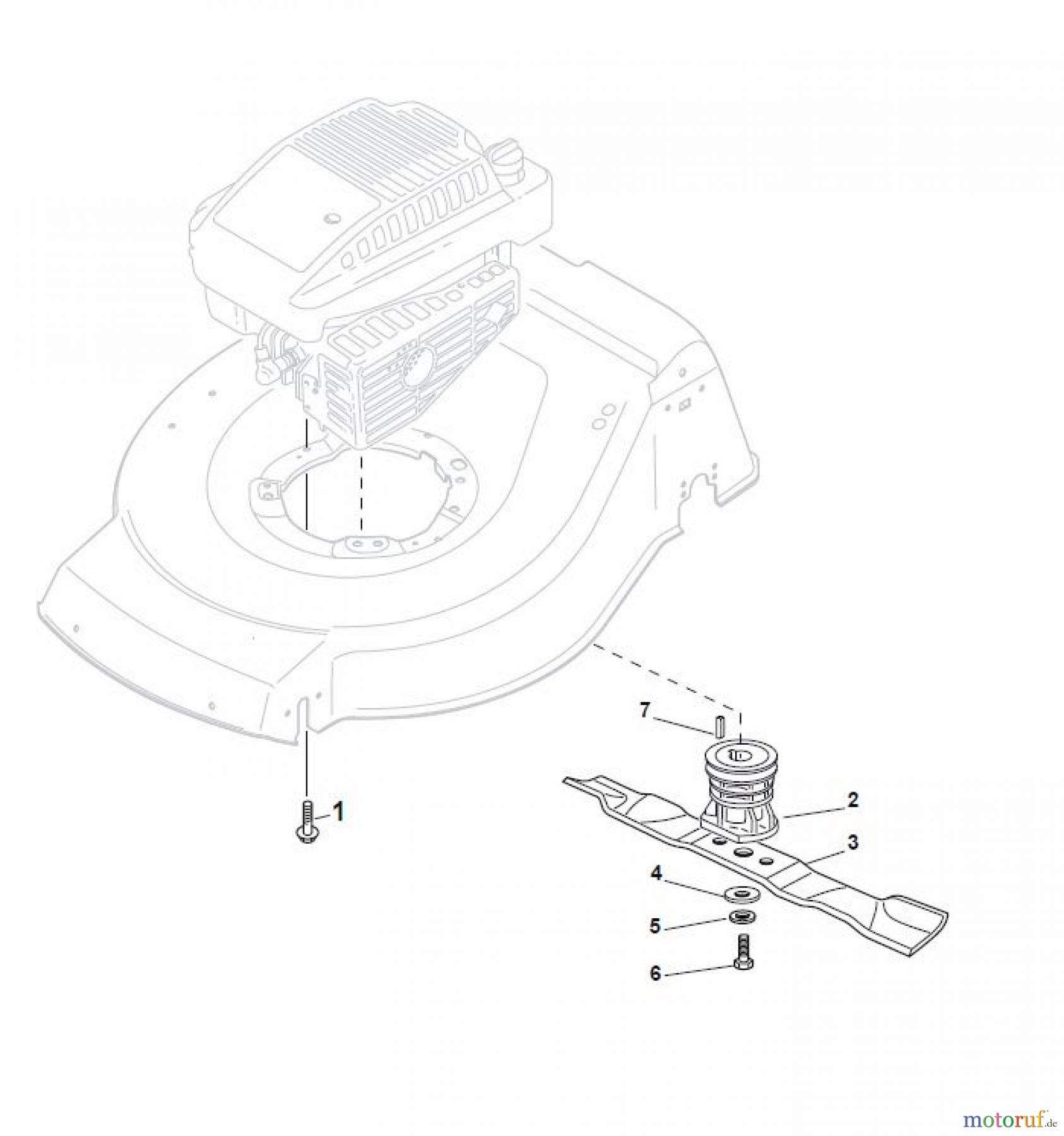  Global Garden Products GGP Rasenmäher Benzin Mit Antrieb 2017 NTL 534 TR/E - 534 TRQ/E Blade