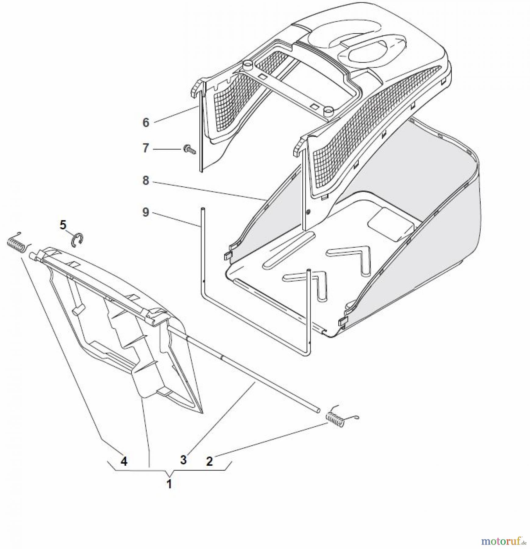  Global Garden Products GGP Rasenmäher Benzin Mit Antrieb 2017 NTL 534 TR/E - 534 TRQ/E Grass-Catcher