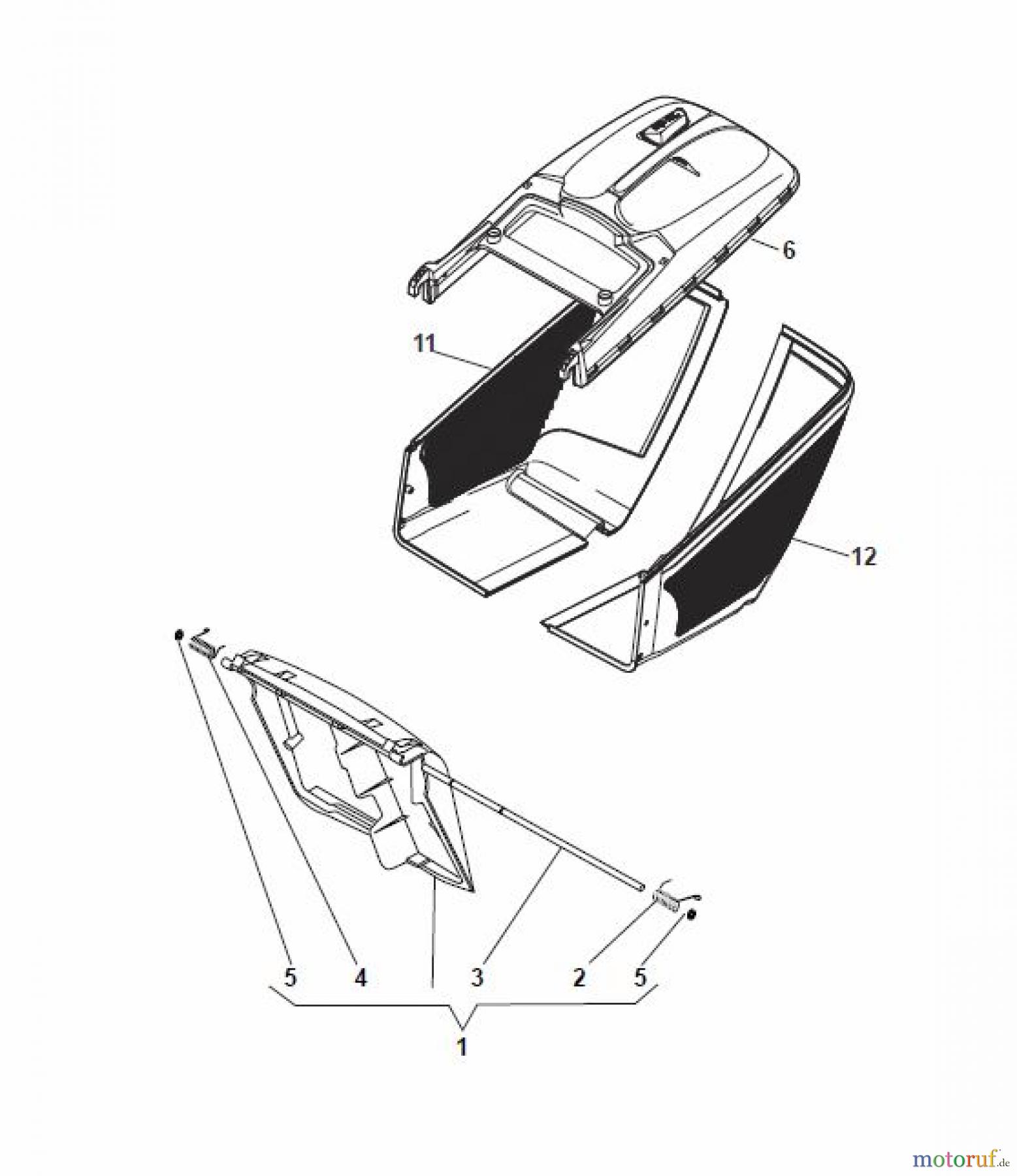  Global Garden Products GGP Rasenmäher Baujahr 2017 Benzin Mit Antrieb 2017 NTL 534 TR/E - 534 TRQ/E Grass-Catcher