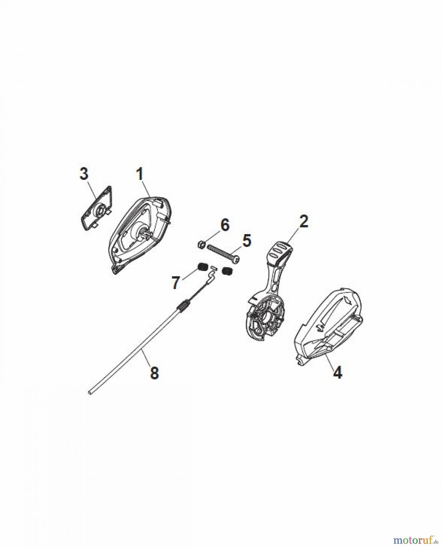  Global Garden Products GGP Rasenmäher Benzin Mit Antrieb 2017 NTL 534 TR/E 4S - TRQ/E 4S Controls