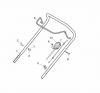 Global Garden Products GGP Baujahr 2017 Benzin Ohne Antrieb 2017 CRC-CSC 534 W - CRC-CSC 534 WQ Spareparts Handle, Upper Part