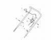 Global Garden Products GGP Benzin Ohne Antrieb 2017 EP 414 Spareparts Handle, Upper Part