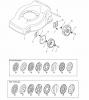 Global Garden Products GGP Benzin Ohne Antrieb 2017 ES 414 Spareparts Wheels - Fixing by Screw