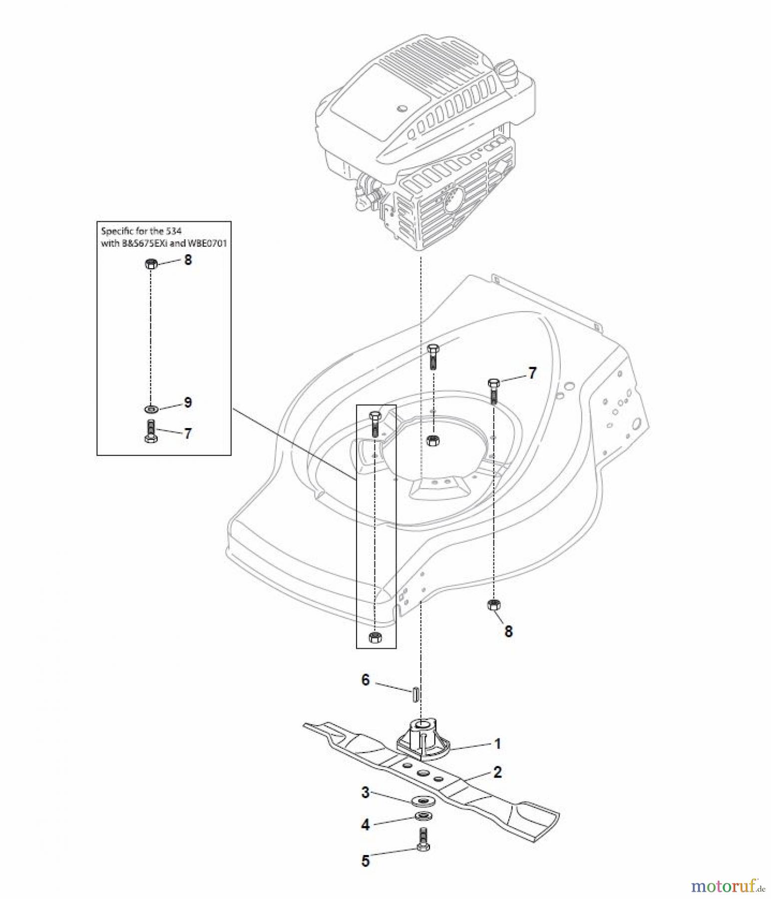  Global Garden Products GGP Rasenmäher Baujahr 2017 Benzin Ohne Antrieb 2017 ES 414 Blade