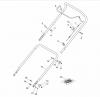 Global Garden Products GGP Baujahr 2017 Benzin Ohne Antrieb 2017 MP1 504 Spareparts Handle, Upper Part