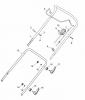 Global Garden Products GGP Baujahr 2017 Benzin Ohne Antrieb 2017 MP1 504 Spareparts Handle, Upper Part