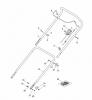 Global Garden Products GGP Benzin Ohne Antrieb 2017 MP1 504 Q Spareparts Handle, Upper Part