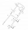 Global Garden Products GGP Baujahr 2017 Benzin Ohne Antrieb 2017 MP1 504 Q Spareparts Handle, Upper Part