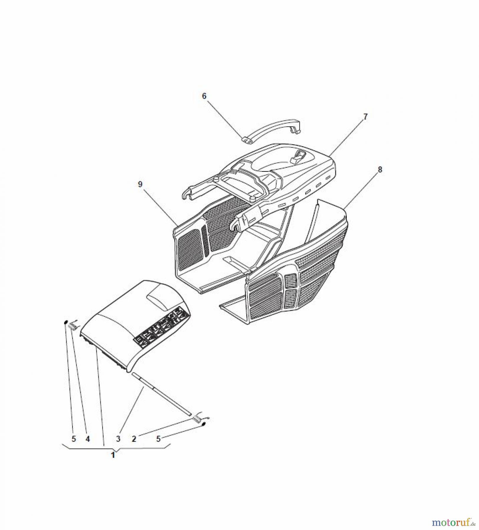  Global Garden Products GGP Rasenmäher Benzin Ohne Antrieb 2017 NT 534 - 534 Q DELTA Grass-Catcher