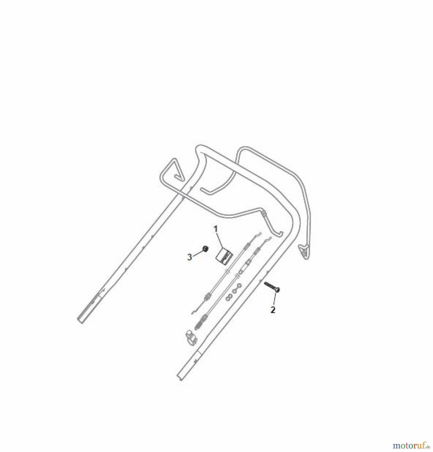  Global Garden Products GGP Rasenmäher Baujahr 2017 Benzin Ohne Antrieb 2017 NTL 484 - 484 Q Controls Fixed RPM