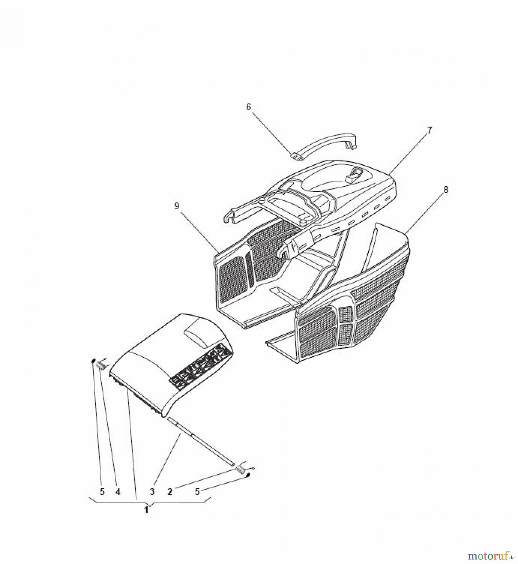  Global Garden Products GGP Rasenmäher Benzin Ohne Antrieb 2017 NTL 484 - 484 Q DELTA Grass-Catcher