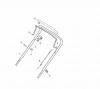 Global Garden Products GGP Baujahr 2017 Benzin Ohne Antrieb 2017 NTL 534 - 534 Q Spareparts Handle, Upper Part - LUX