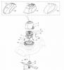 Global Garden Products GGP Elektro Ohne Antrieb 2017 NTL 480 - 480 Q Spareparts Electric Motor/Blade/Cover